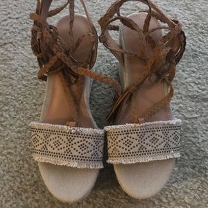 Tommy Hilfiger Lovelle Lace Up Platform Wedge